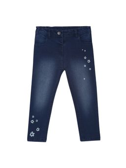 MINI KLUB - Girls Navy Blue Denim Jeans