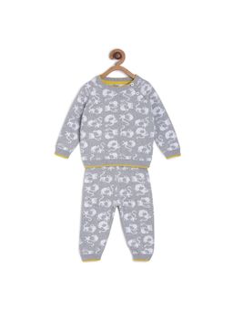 MINI KLUB - Boys Multi-Color Top and Knit Bottom