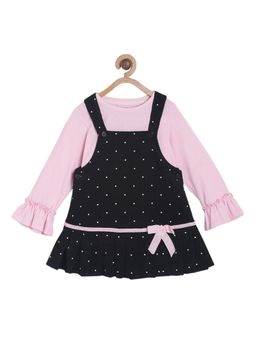 MINI KLUB - Girls Black Pinny Set