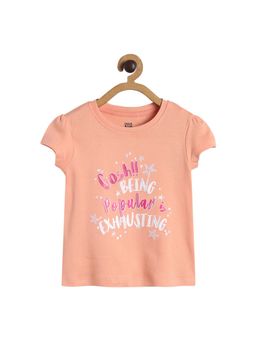 MINI KLUB - Girls Orange Knit Top