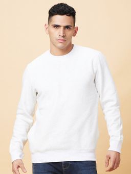 Being Human - Mens White Sweatshirt