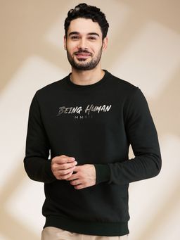 Being Human - Mens Dark Green Sweatshirt