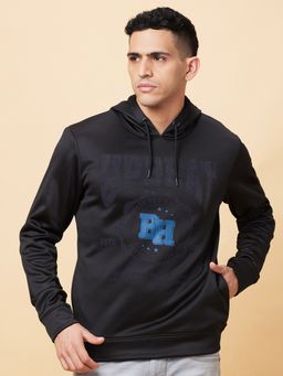 Being Human - Mens Black Graphic Print Hoodie
