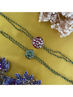 Digital Dress Room - Multicolour Rakhis (Pack of 2)