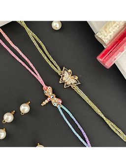 Digital Dress Room - Multicolour Rakhis (Pack of 2)