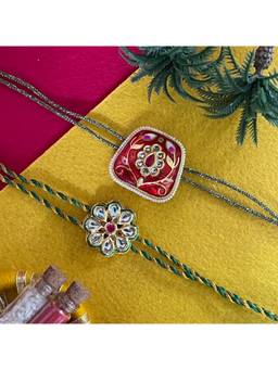 Digital Dress Room - Multicolour Rakhis (Pack of 2)