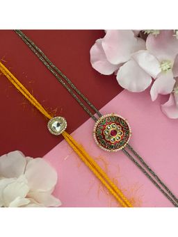Digital Dress Room - Multicolour Rakhis (Pack of 2)