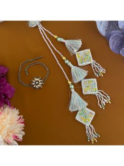 Digital Dress Room - Multicolour Rakhi with Lumba