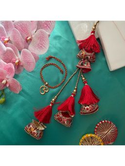 Digital Dress Room - Multicolour Rakhi with Lumba