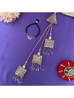 Digital Dress Room - Multicolour Rakhi with Lumba