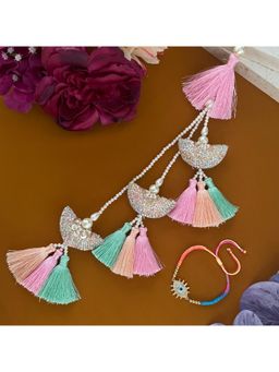 Digital Dress Room - Multicolour Rakhi with Lumba