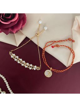 Digital Dress Room - Multicolour Rakhi with Lumba