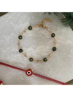 Digital Dress Room - Multicolour Rakhi with Bracelet