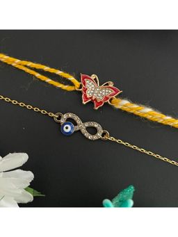 Digital Dress Room - Multicolour Rakhi with Lumba