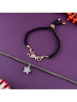 Digital Dress Room - Multicolour Rakhi with Lumba
