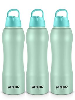 Pexpo - Belly Sea Green Stainless Steel Fridge Bottle - 1000Ml