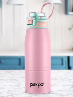 Pexpo - Atlas Pink Stainless Steel Vacuum Insulated Hot & Cold Flask - 740Ml