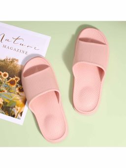 Drunken - Women Pink Eva Round Toe Non Slip Sliders