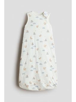 H&M - Kids White Printed Sleep Bag Tog 2.5