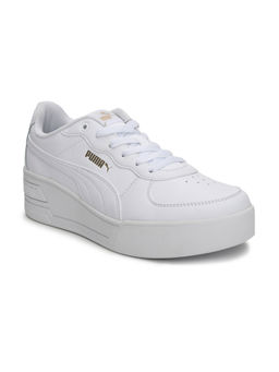 Puma - Skye Wedge Women White Sneakers