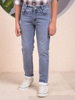 CRIMSOUNE CLUB - Boys Blue Light Wash Jeans