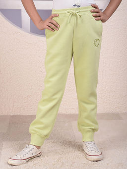 CRIMSOUNE CLUB - Girls Green Joggers