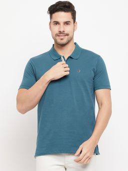 Cantabil - Men Blue T-Shirt