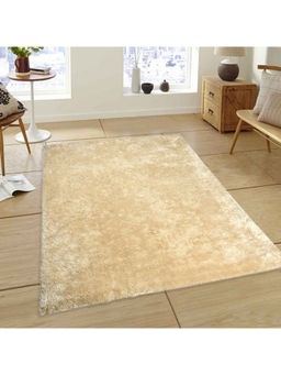 Saral Home - Ivory Polyester Carpet -120x180 cm