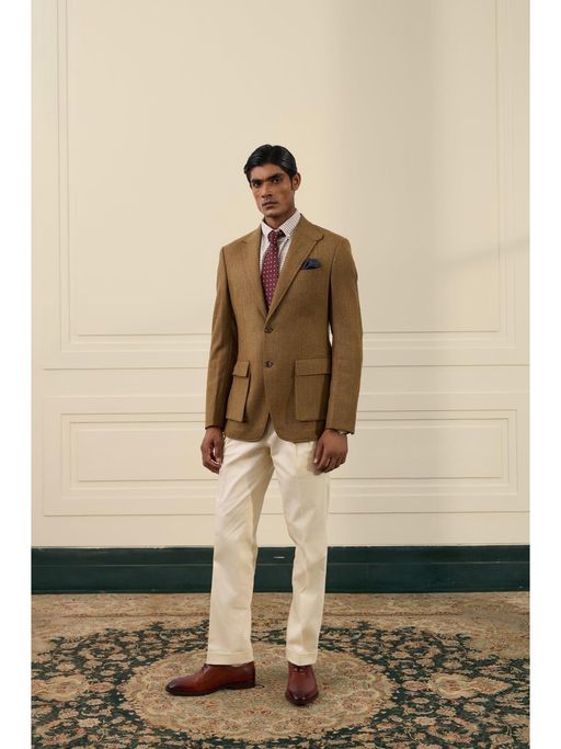 Gargee Designers Tobacco Country Brown Blazer