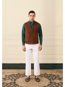 Gargee Designers - Men Brown Corduroy Jacket