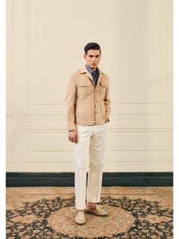 Gargee Designers - Cotton Corduroy Utility Beige Jacket