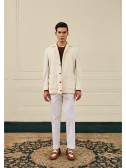 Gargee Designers - Minimal Utility Off White Shacket