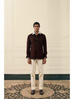 Gargee Designers - Chocolate Brown Corduroy Shacket
