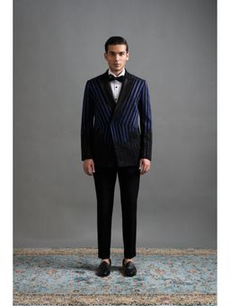 Gargee Designers - Neelaya Black Tuxedo With Pant