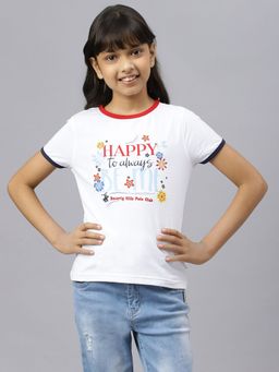 Beverly Hills Polo Club - Happy To Be Me Ringer Tee