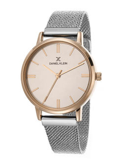 Daniel Klein - Analog Silver Dial Women's Watch-DK.1.12405-3