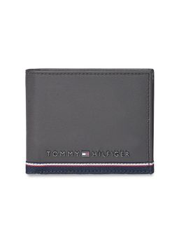 Tommy Hilfiger - Men's Global Coin Leather Wallet Acre - Brown