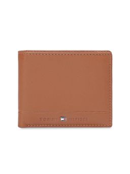 Tommy Hilfiger - Men's Global Coin Leather Wallet Colatina - Tan
