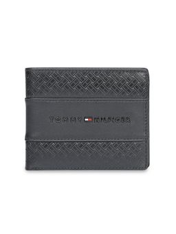 Tommy Hilfiger - Men's Global Coin Leather Wallet Niamay - Black