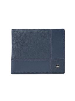 United Colors of Benetton - Men's Global Coin Leather Wallet Aachen - Navy