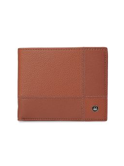 United Colors of Benetton - Men's Multicard Coin Leather Wallet Aachen - Tan