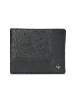 United Colors of Benetton - Men's Passcase Leather Wallet Aachen - Black