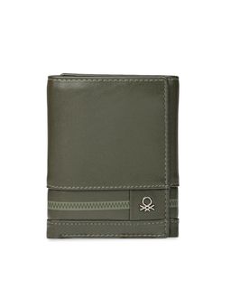 United Colors of Benetton - Men's Trifold Frenda - Olive