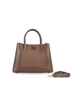 Juicy Couture - Women's Faded Fantasy Max Satchel Bag With Detachable Strap - Brown