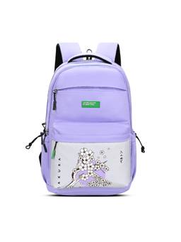 United Colors of Benetton - Unisex Backpack Vigor - Lavendar