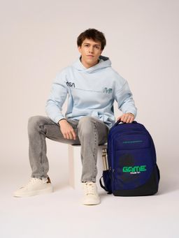 United Colors of Benetton - Unisex Backpack Falcon - Navy Blue