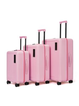 MOKOBARA - The Transit Wave Unisex Casual Use Excuse Me Trolley Bags - Pink (S/M/L)