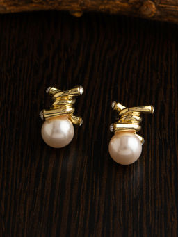 E2O - Gold Stud Earrings For Women