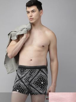 The Bear House - Men Comfort Fit Knitted Boxers White (Pack of 2)