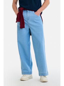 Snitch - Light Blue Denim Relaxed Casual Jeans for Men